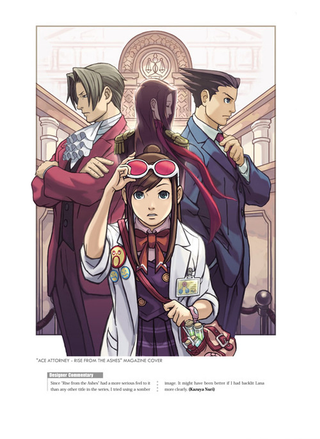 Illustration for article titled Phoenix Wright Gets UDON Art Book Treatment